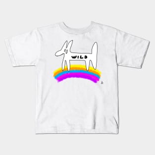 wild dog Kids T-Shirt